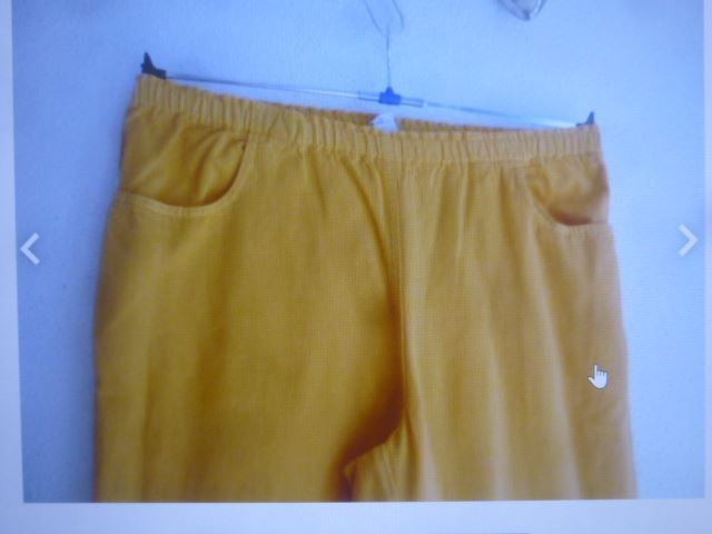 Pantaloni: Hose Capri Orange Baumwolle NEU – Nuovo (secondo la descrizione) da Hinwil venduto da Glasperlen 2