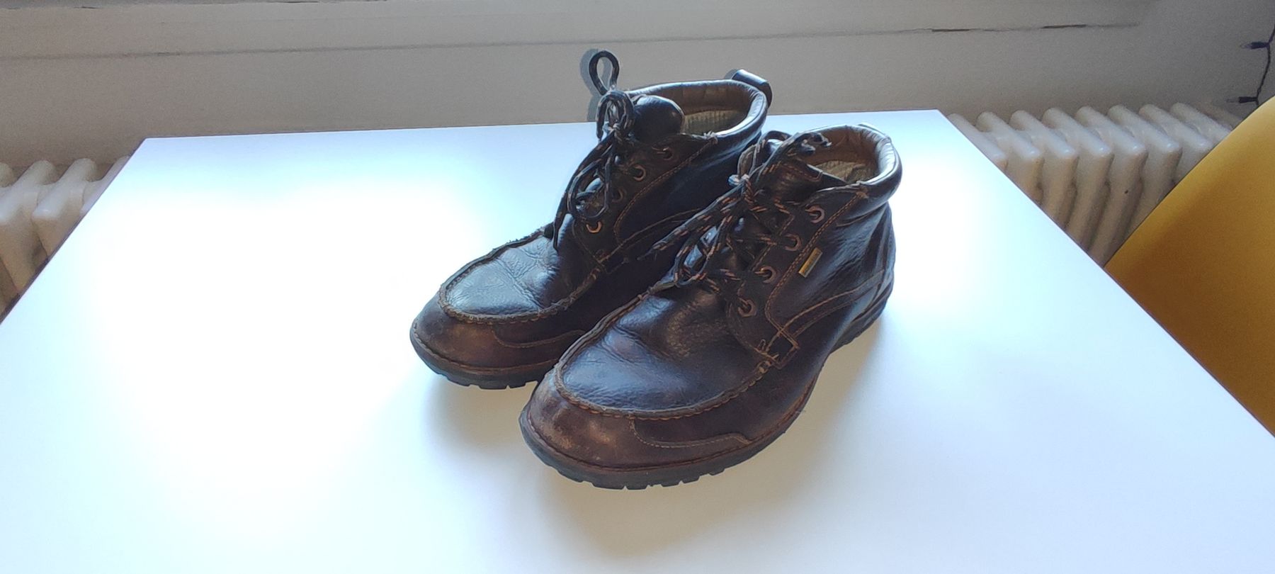 Timberland Scarpe da uomo: Timberland Leather Boots - Size 10.5 US - 44.5 EU – Usato da Kilchberg ZH venduto da henser