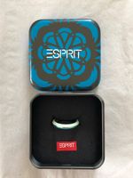 Bague Esprit bicolore tilleul/turquoise