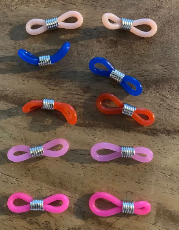 3 Stück Brillenbänder Aus Silikon - Verstellbar Für Sport & Alltag