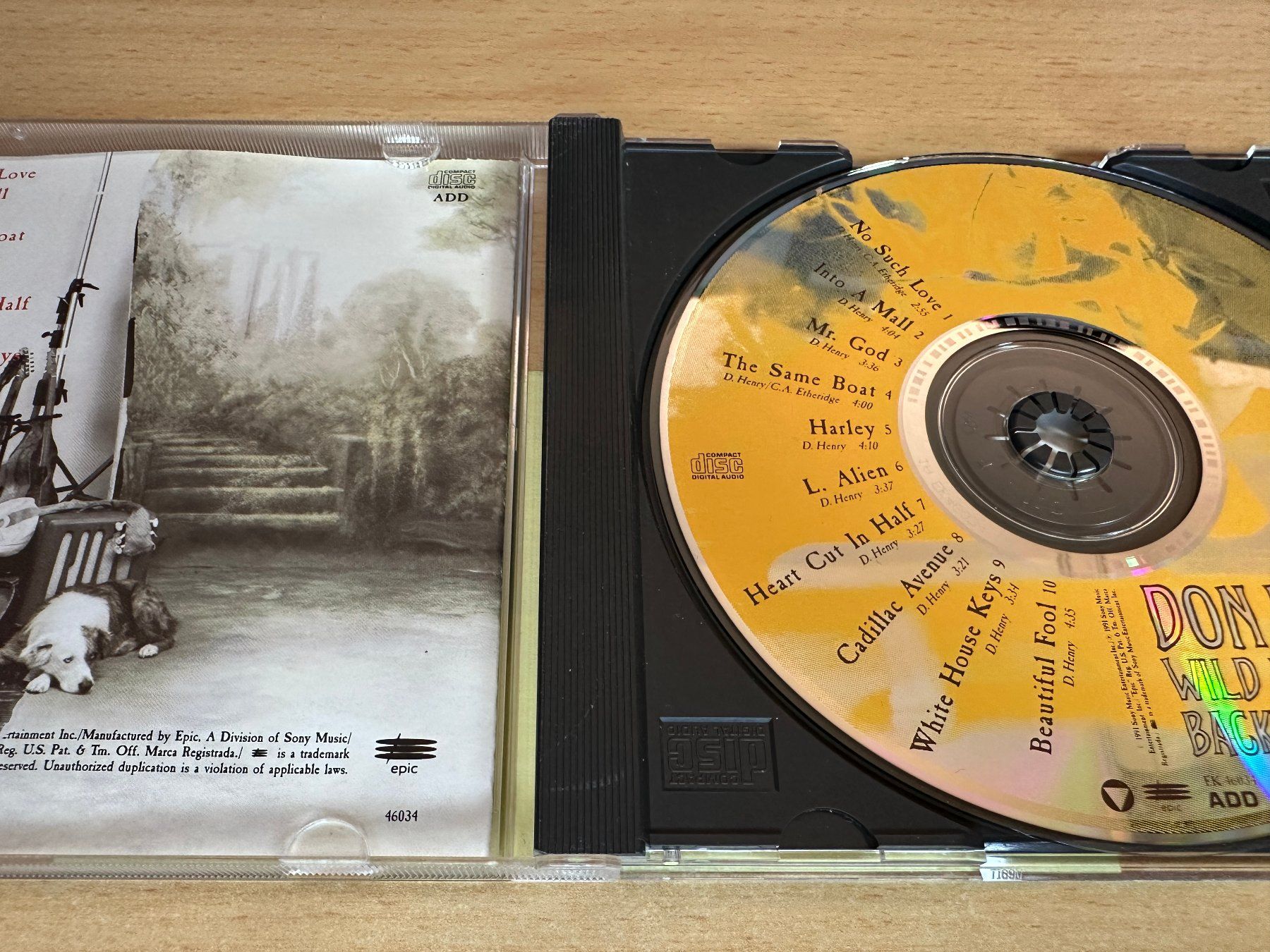 CDs: Don Henry - Wild in the Backyard – Gebraucht aus Rikon im Tösstal von Alpenmutz 2