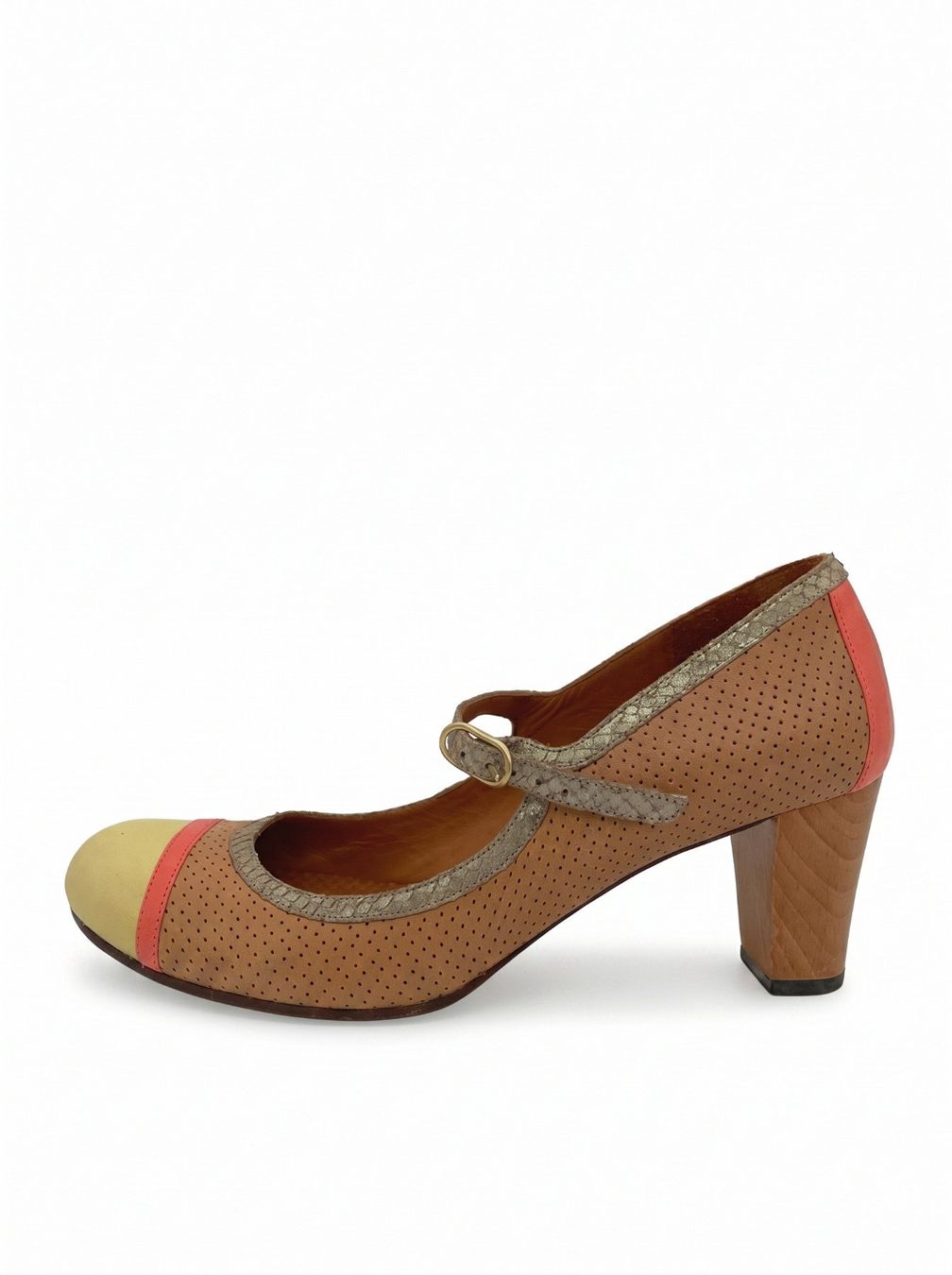 Chie Mihara Scarpe da donna: Chie Mihara Mary Jane Klassischer Pump EU 41 Braun – Usato da Zürich venduto da shoe_shop