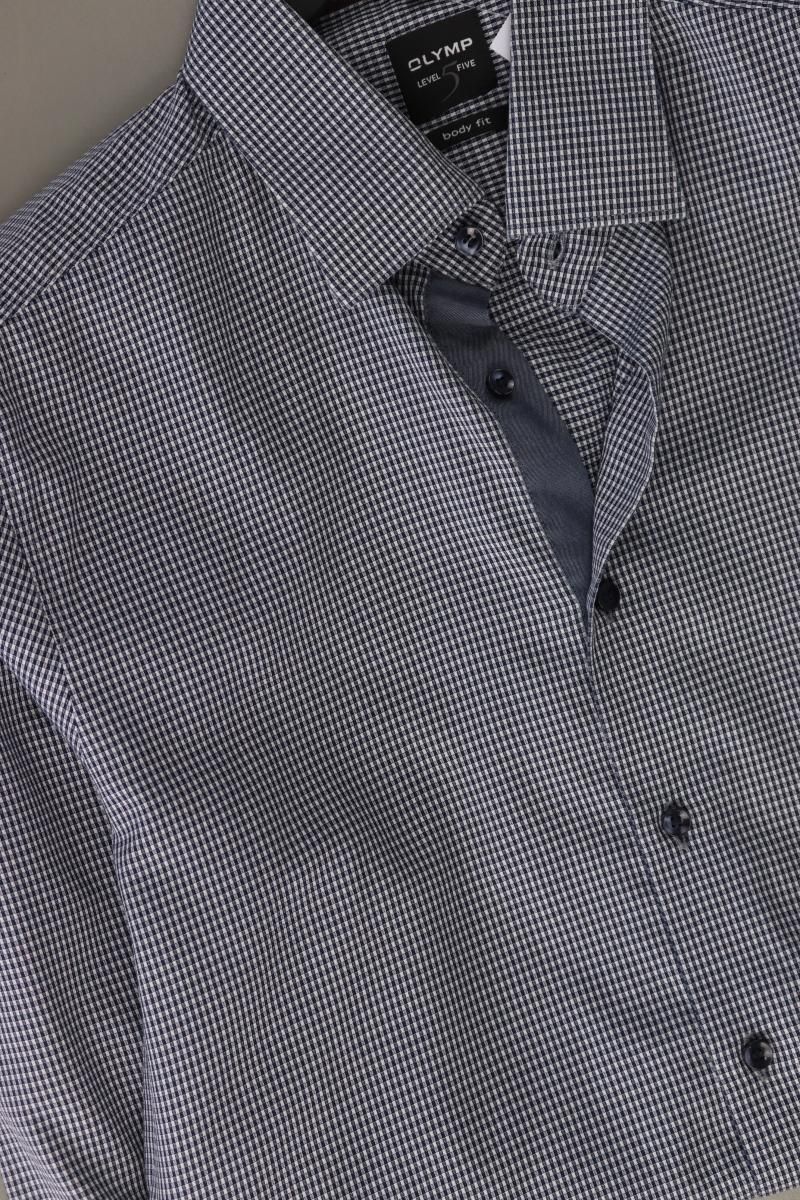 Hemden: Olymp Langarmhemd Gr. Hemdgröße 40 blau – Gebraucht aus Neustadt an der Waldnaab von SecondLifeFashion 3