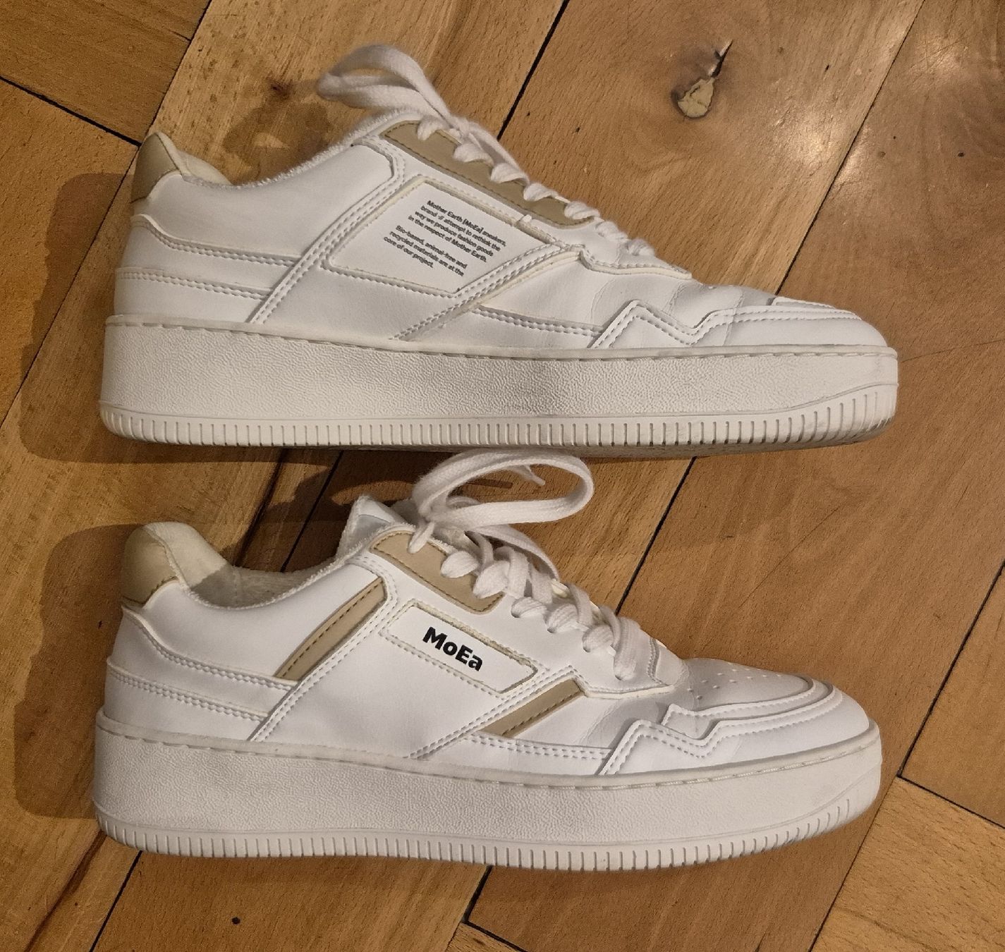 Moea Scarpe da uomo: MoEa Sneaker weiss/beige Gr. 40 – Nuovo (secondo la descrizione) da Zürich venduto da cremiska 2