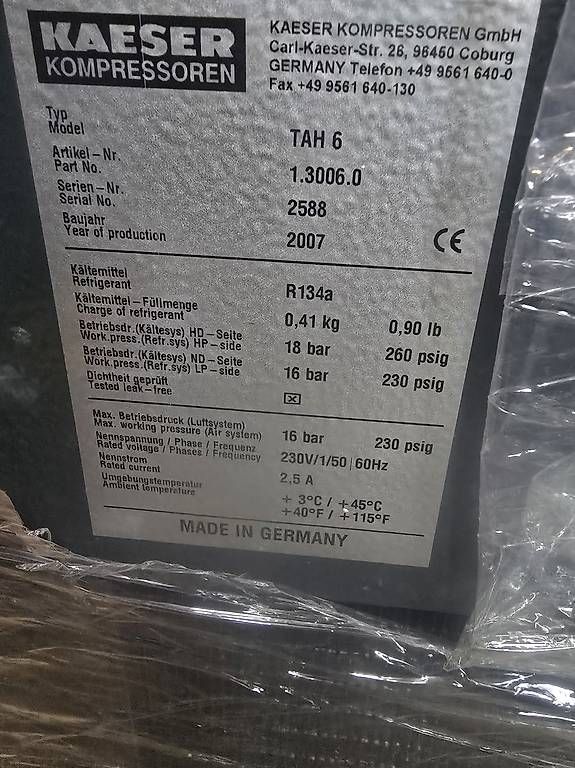 Kompressoren: Vendo essicatore per compressore aria professionale – Gebraucht aus Minusio von serginio82 2