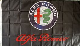 Alfa Romeo Fahne Flag drapeau 150 x 90 Stelvio Tonale Giulia