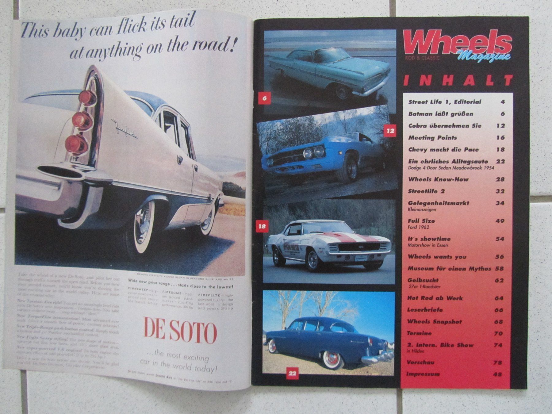Riviste & Magazine: Wheels Automagazin Nr. 2 / 1996 – Usato da Weiningen ZH venduto da dietsch57 1