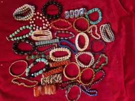 Sammlung Modeschmuck Vintage - Armbänder