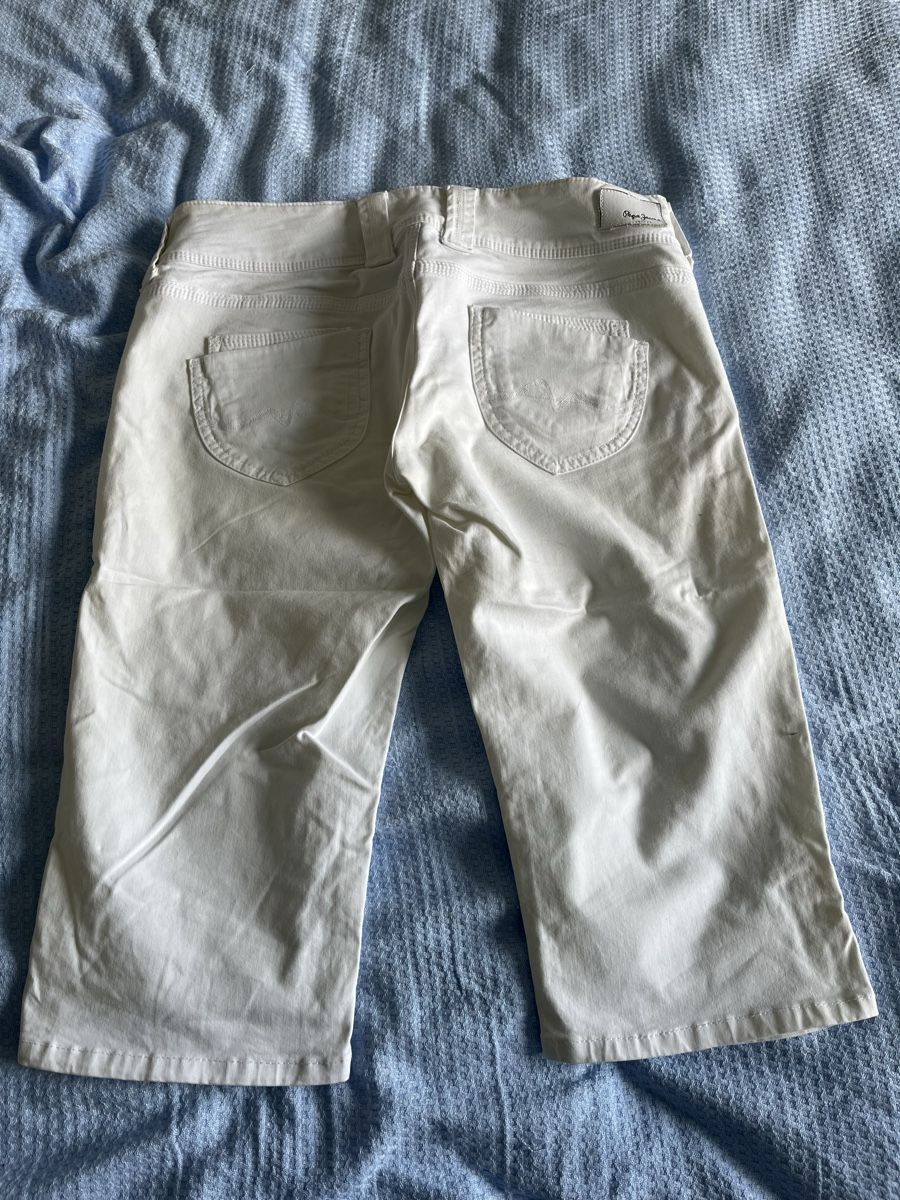 Pepe Jeans Jeans: Pepe Jeans 3/4 weiss – Usato da Giswil venduto da Mauritius9026 1