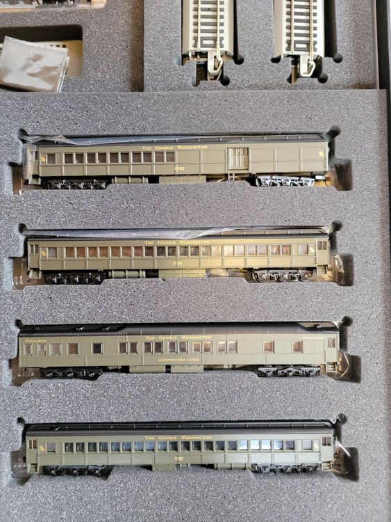 Spectrum Modelleisenbahnen: Bachmann Spectrum The George Washington Zugset 01220 – Neu (gemäss Beschreibung) aus Muhen von Litaf7 9