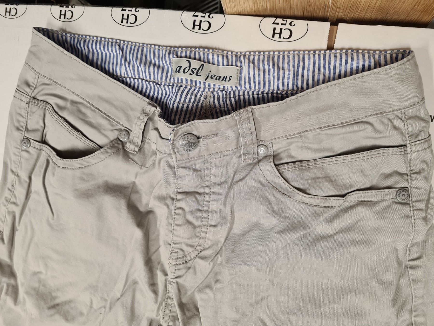 Pantaloni: Graue Herren Shorts, adsl,  Gr.34/ 48 – Usato da Amriswil venduto da used2use 1