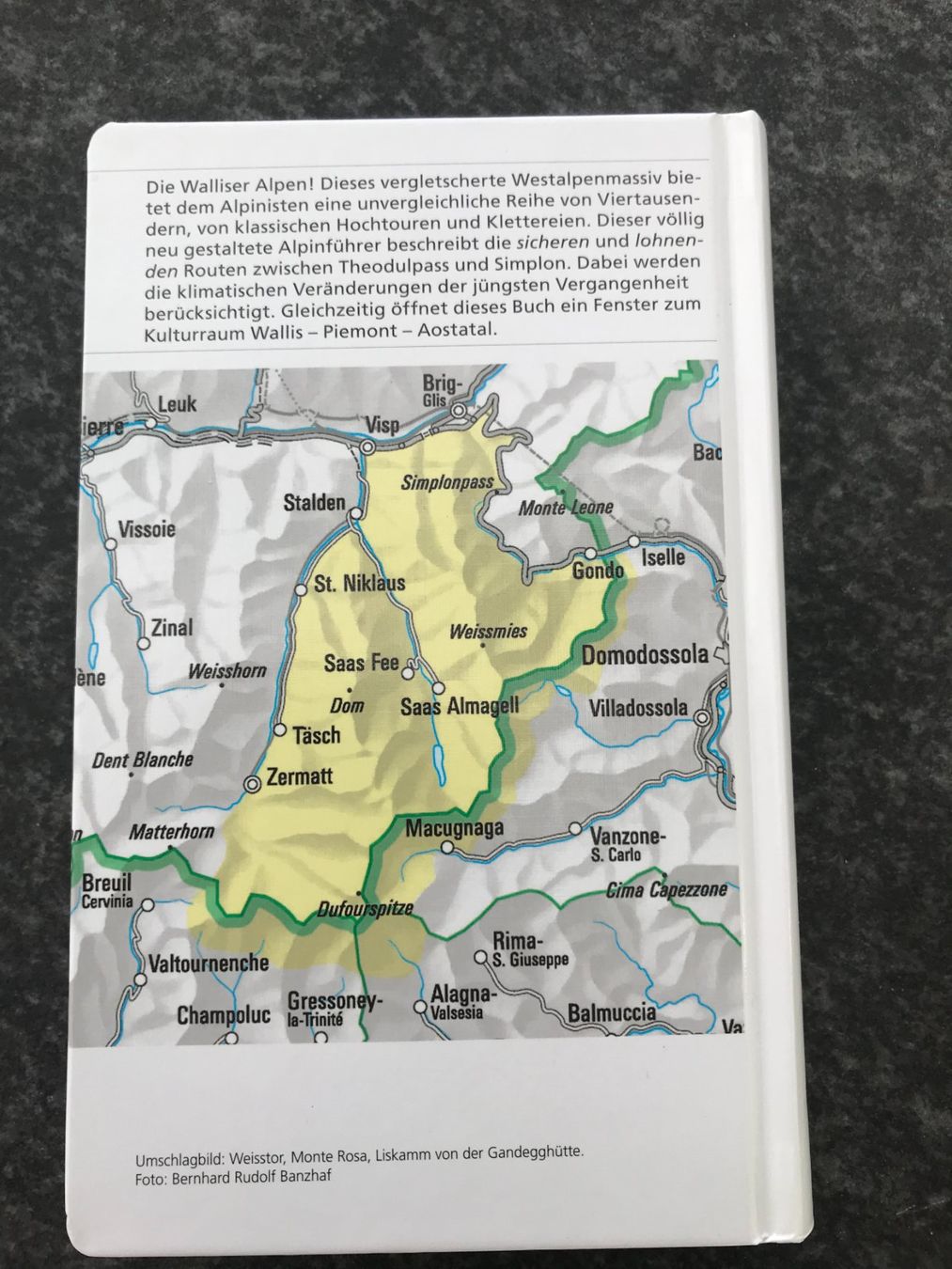 Libri: Alpinführer Walliser Alpen SAC – Usato da Dürrenäsch venduto da chinook65 1