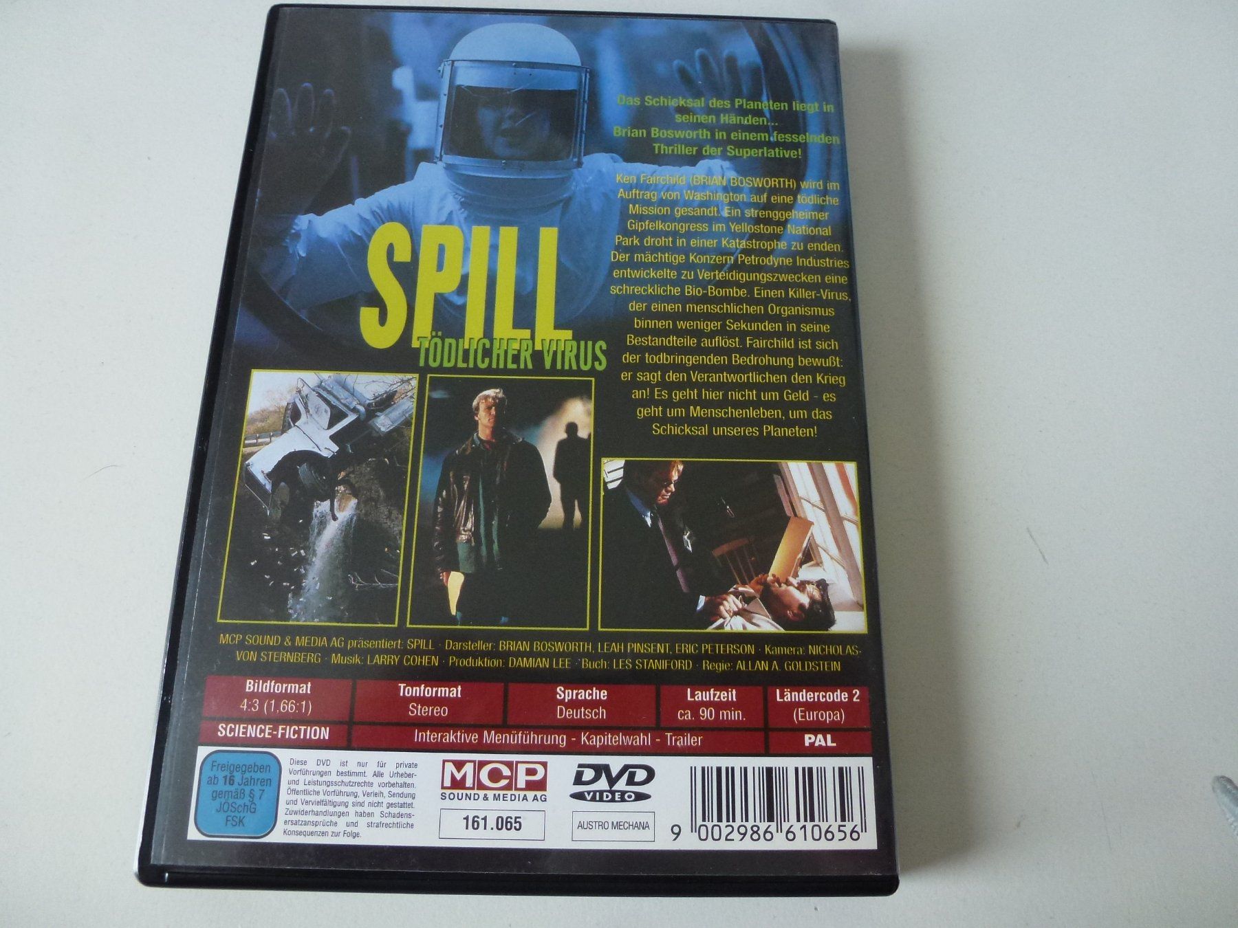 Tutti i DVDs: Spill-Tödlicher Virus (DVD) – Nuovo (secondo la descrizione) da Bern venduto da Frebo 1