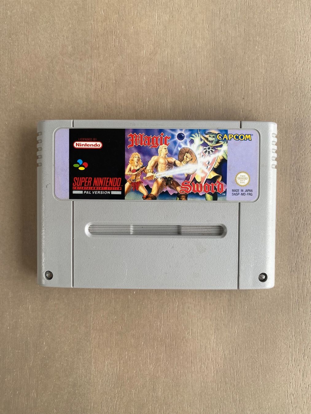 Nintendo Spiele: Magic Sword SNES - Super Nintendo Game – Gebraucht aus Basel von