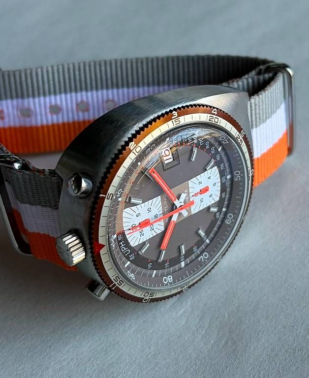 Breitling Orologi: 1971 Breitling Bullhead, Pult Pupitre, almost mint condition – Usato da Pregassona venduto da camus84 2