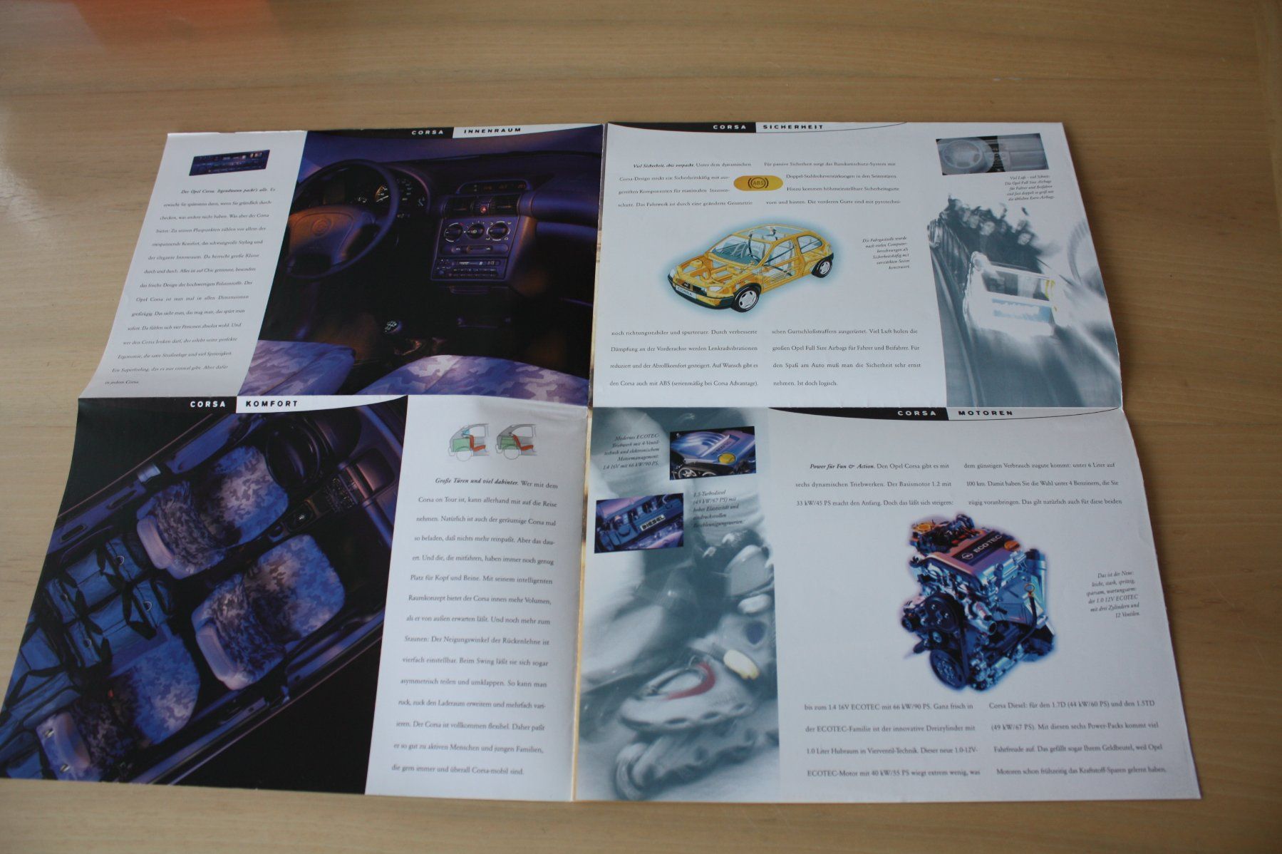 Opel Documenti: Opel Corsa B Prospekt 2/1997 – Usato da Wikon venduto da erwin400 2
