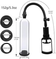 Zylinder Set mit Handgriff & 3 Silikon-Ringen – NEU!!!