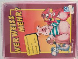 Kartenspiel Frage- + Antwort-Spiel "Wer weiss mehr?" / NEU