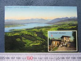 ALBISHORN WIRTSCHAFR PANORAMA ZÜRICHSEE ZH AK