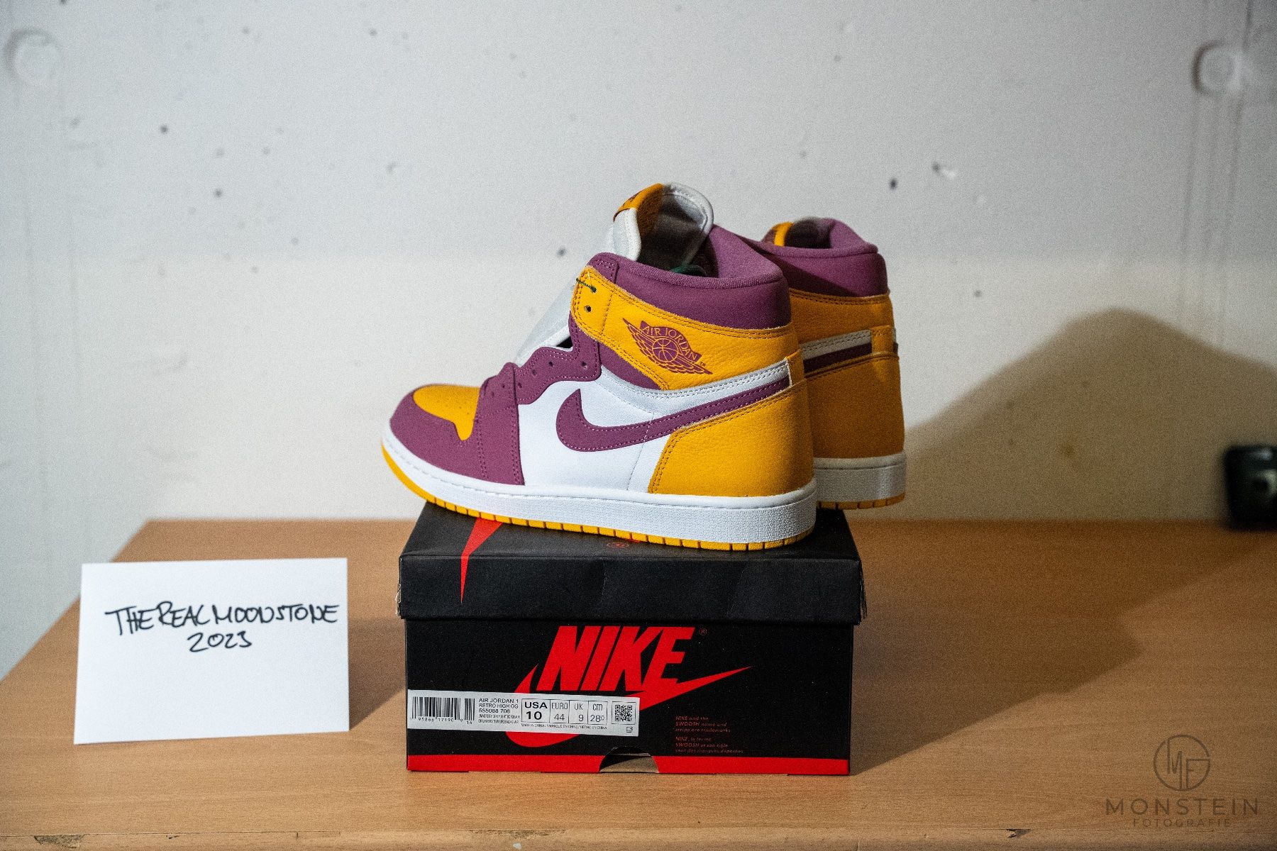Jordan Scarpe da uomo: Jordan 1 High Original!! // Lakers // EU44 // Neu – Nuovo e nell'imballaggio originale da Wittenbach venduto da therealmoonstone 1