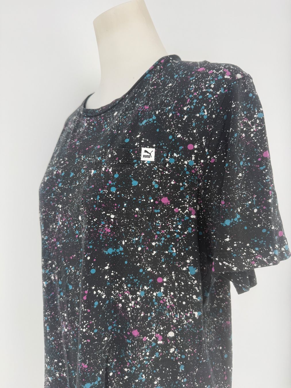Puma T-shirt: Puma Long Shirt Gr. L mit Splatter-Muster – Usato da Auenstein venduto da moin. 2
