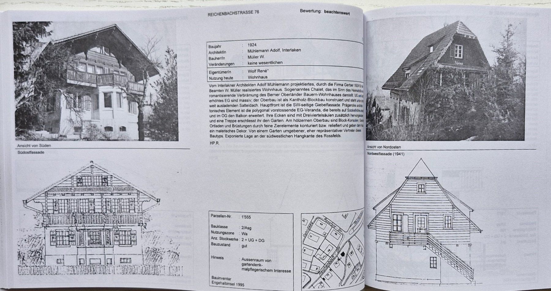Bücher: Bauinventar BERN Engehalbinsel (1996) – Gebraucht aus Bern von Mattthias 7