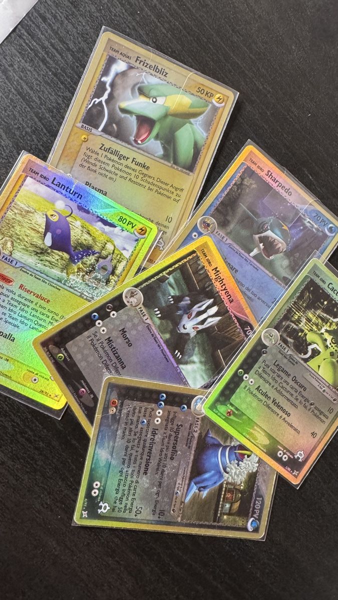 Pokémon Sammelbilder & Trading cards: Bundle 6 ex Holo reverse cards Team Aqua & magma  – Gebraucht aus Belprahon von Rob_ain 7