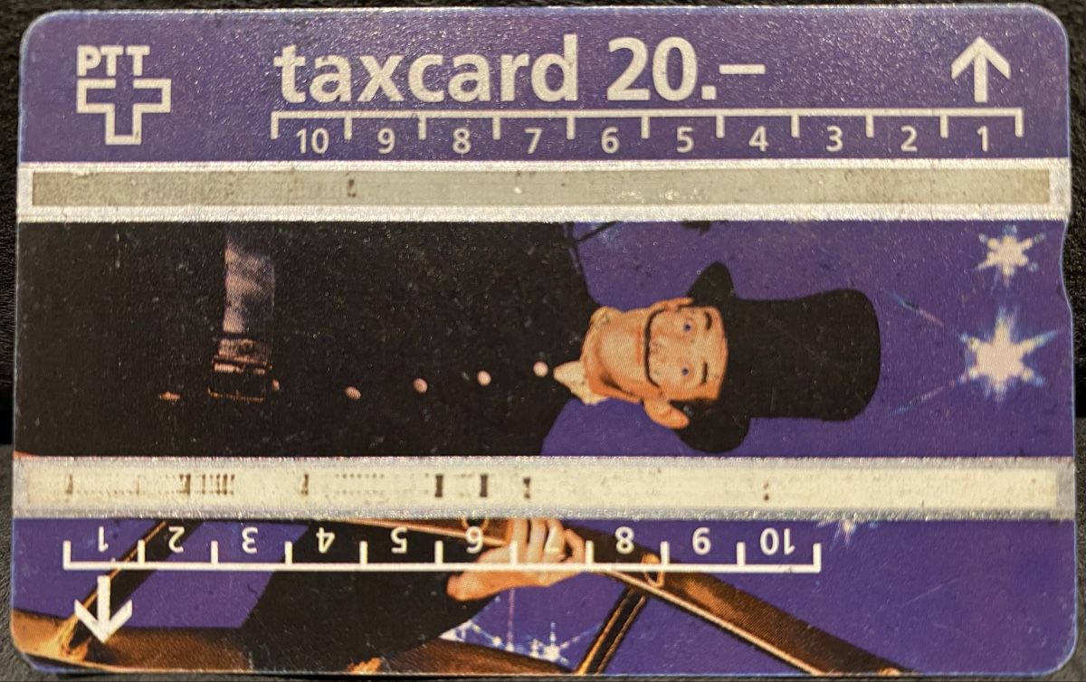 Schede telefoniche: Taxcard 521B – Usato da Lausanne venduto da babacard10