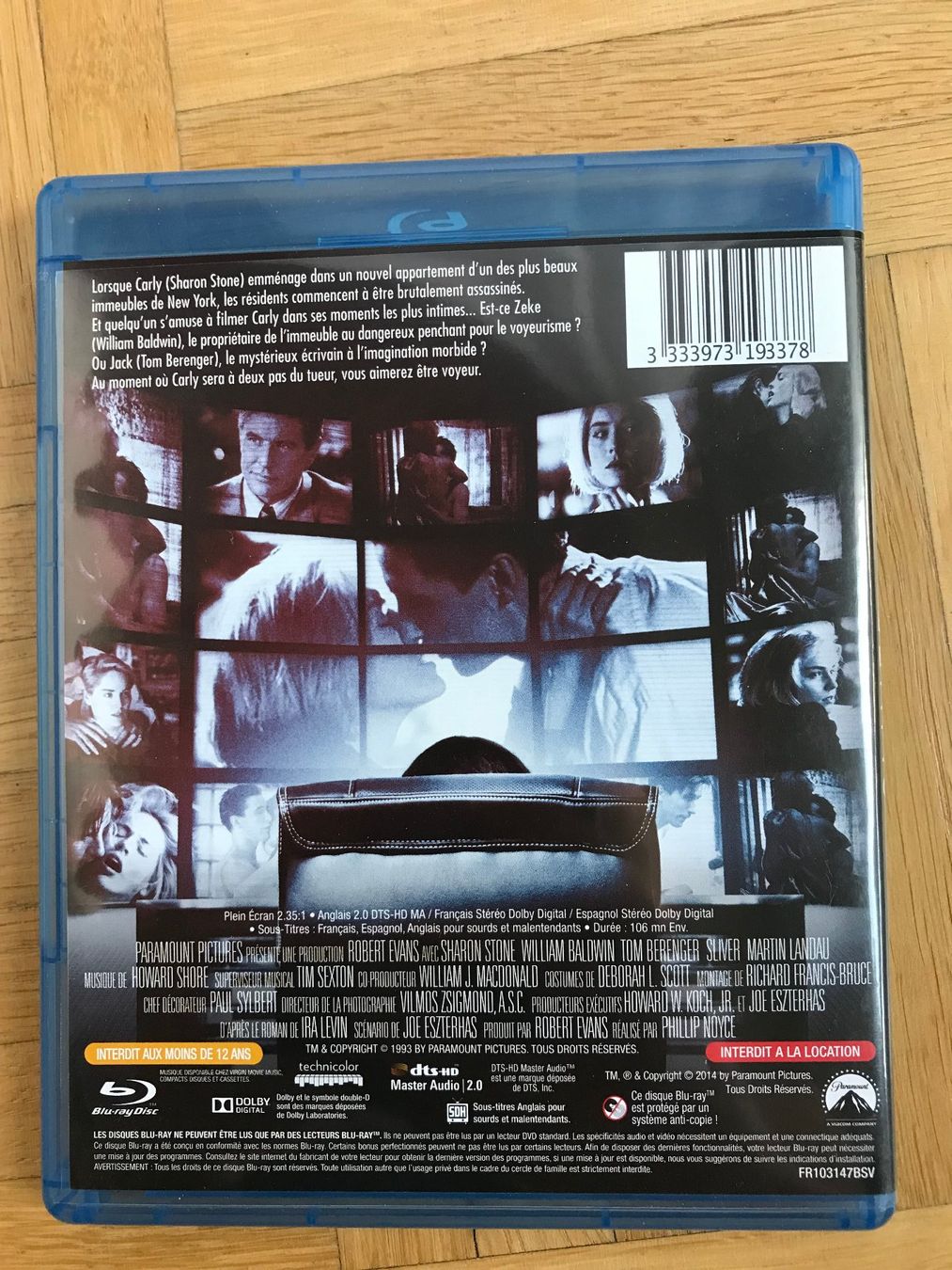 Alle DVDs: Sliver - Blu-ray – Neu (gemäss Beschreibung) aus Zürich von Malcom 2