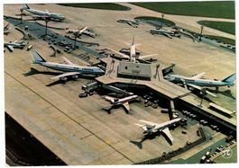 Aéroport Paris-Orly, Boeing 747 AIR FRANCE, circulée 1973