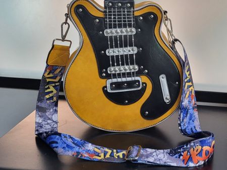 Borsa a tracolla Magic Bags Firenze, design chitarra unic...