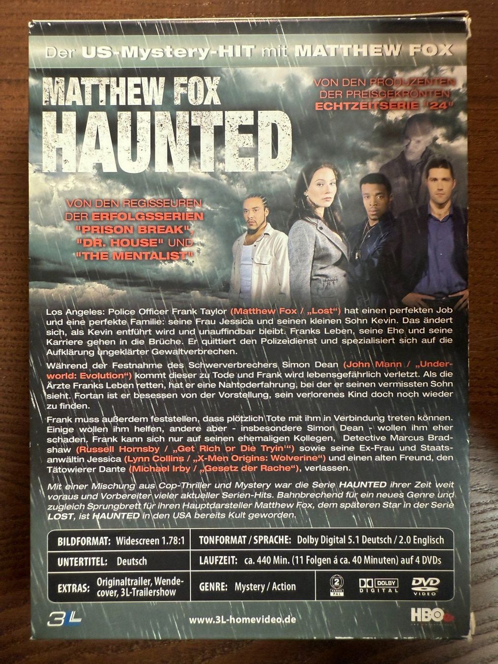 Tutti i DVDs: Haunted - Komplette Serie (2002) – Usato da Zürich venduto da FilmFreunde 1