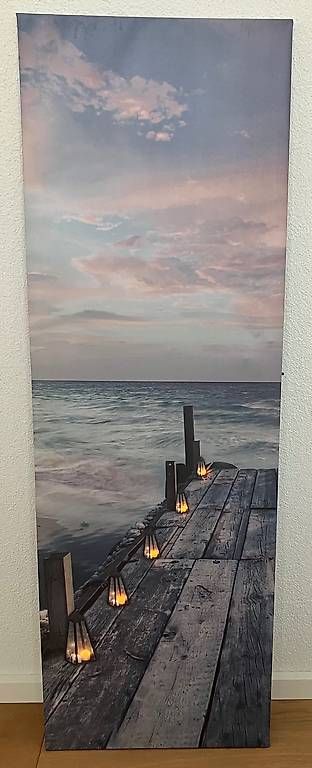 Poster & Bilder: Bild mit LED-Lichtern – Gebraucht aus Schnottwil von Maggie20