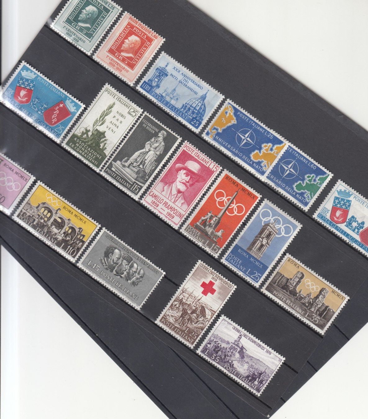 Tous les timbres: Italien 1959 ** / * – D'occasion à Bürglen TG par StampGraf
