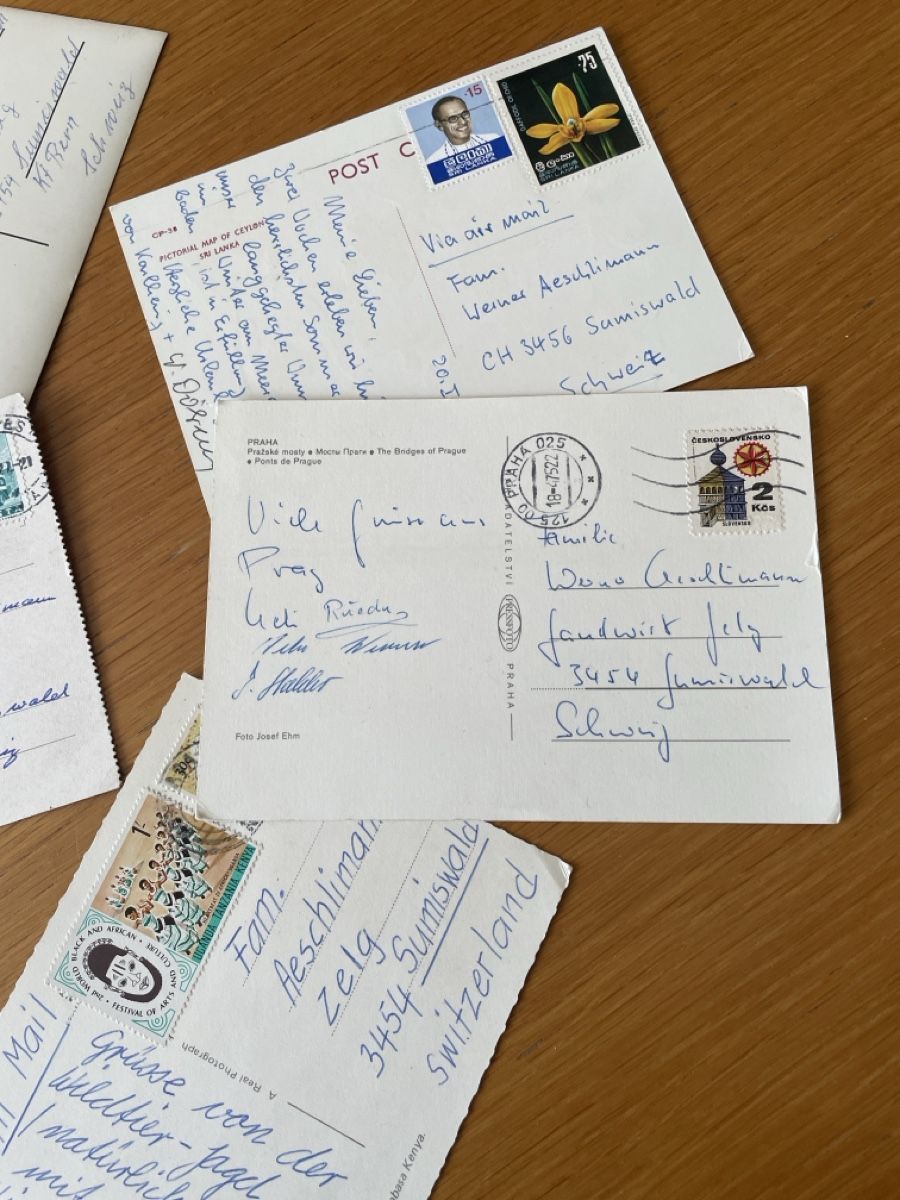 Cartoline postali: Konvolut Ansichtskarten mit Schwefelmotiv und Personen – Usato da Lohn Ammannsegg venduto da ant_5l6r 5