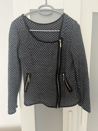 Strickjacke Biker Stil Gr.S