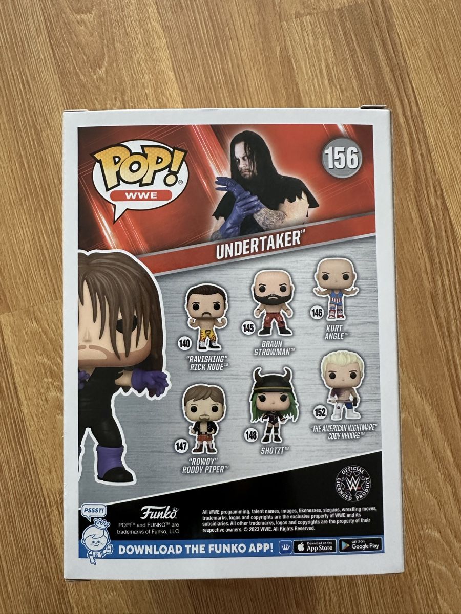 Funko Statuette: Funko POP! WWE Undertaker 156 – Nuovo (secondo la descrizione) da Steffisburg venduto da Rojan5041 1