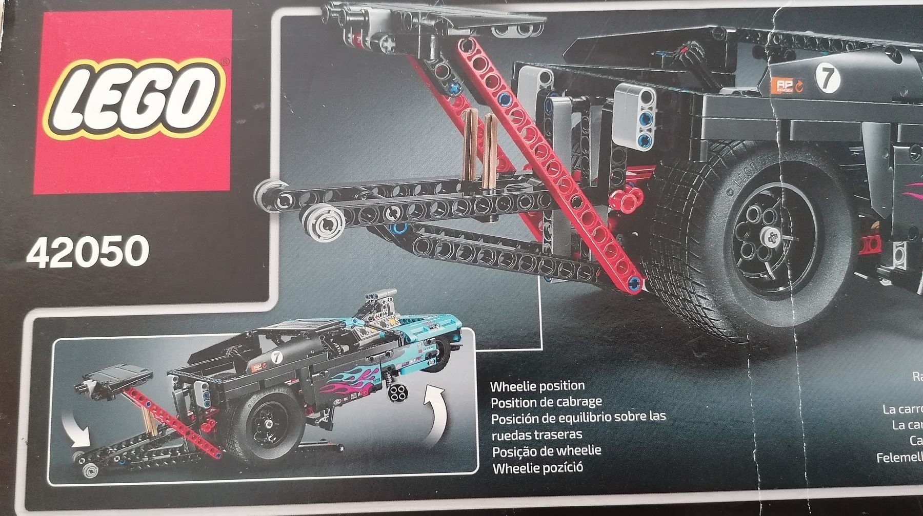 Lego Jeux de construction: DRAG RACER LEGO TECHNIC – D'occasion à Pratteln par ThereseZ 1