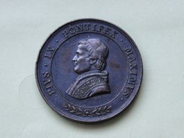 Vatican Médaille Pius IX - Causa Nostrae Laetitiae