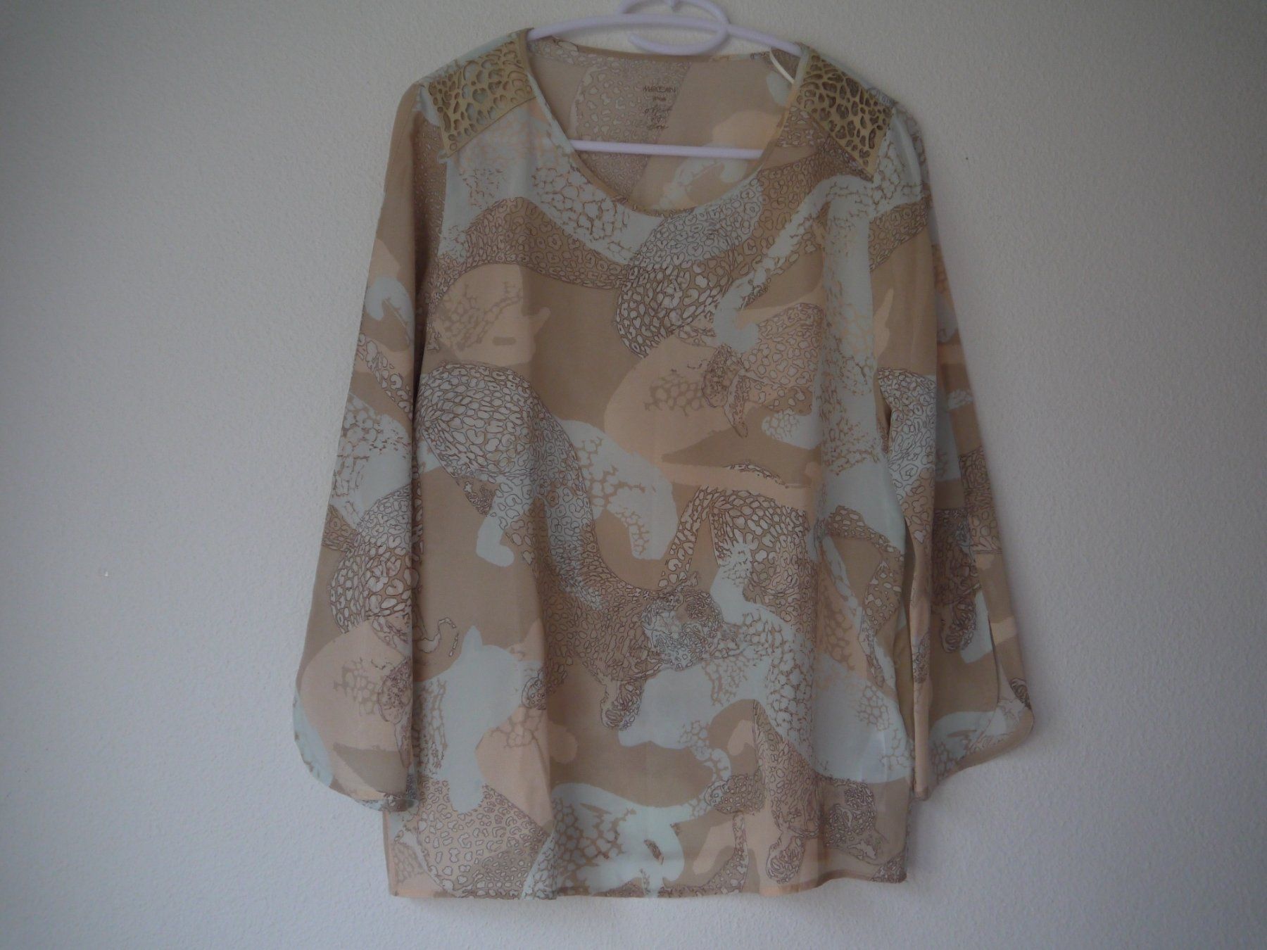 Marc Cain Blusen: Marc Cain Bluse aus Seide – Gebraucht aus Hagendorn von Blaf