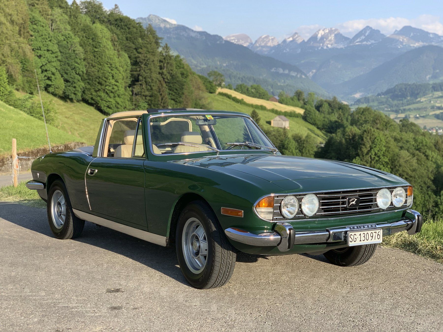 Triumph Automobili: Triumph Stag 1976 – Usato da Lichtensteig venduto da Twalt 2