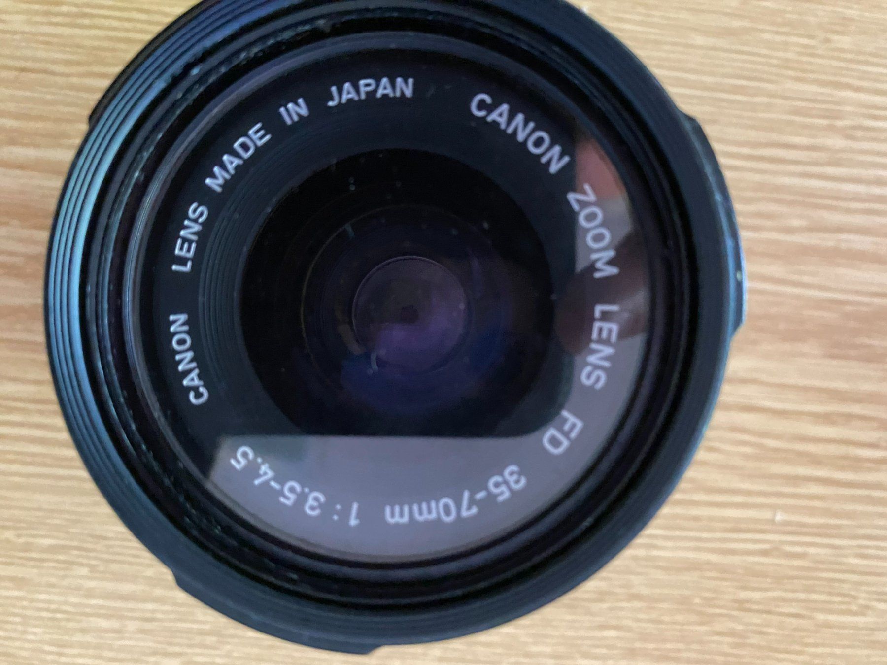 Canon Kamera: Canon T70 Analog Kamera mit Objektiv – Gebraucht aus Luzern von Reisender 4