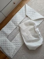 Babybett-Bettumrandung und Matrazzenschoner (70x140cm)