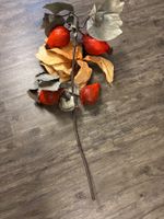Deko Hagebutte und Blume gross