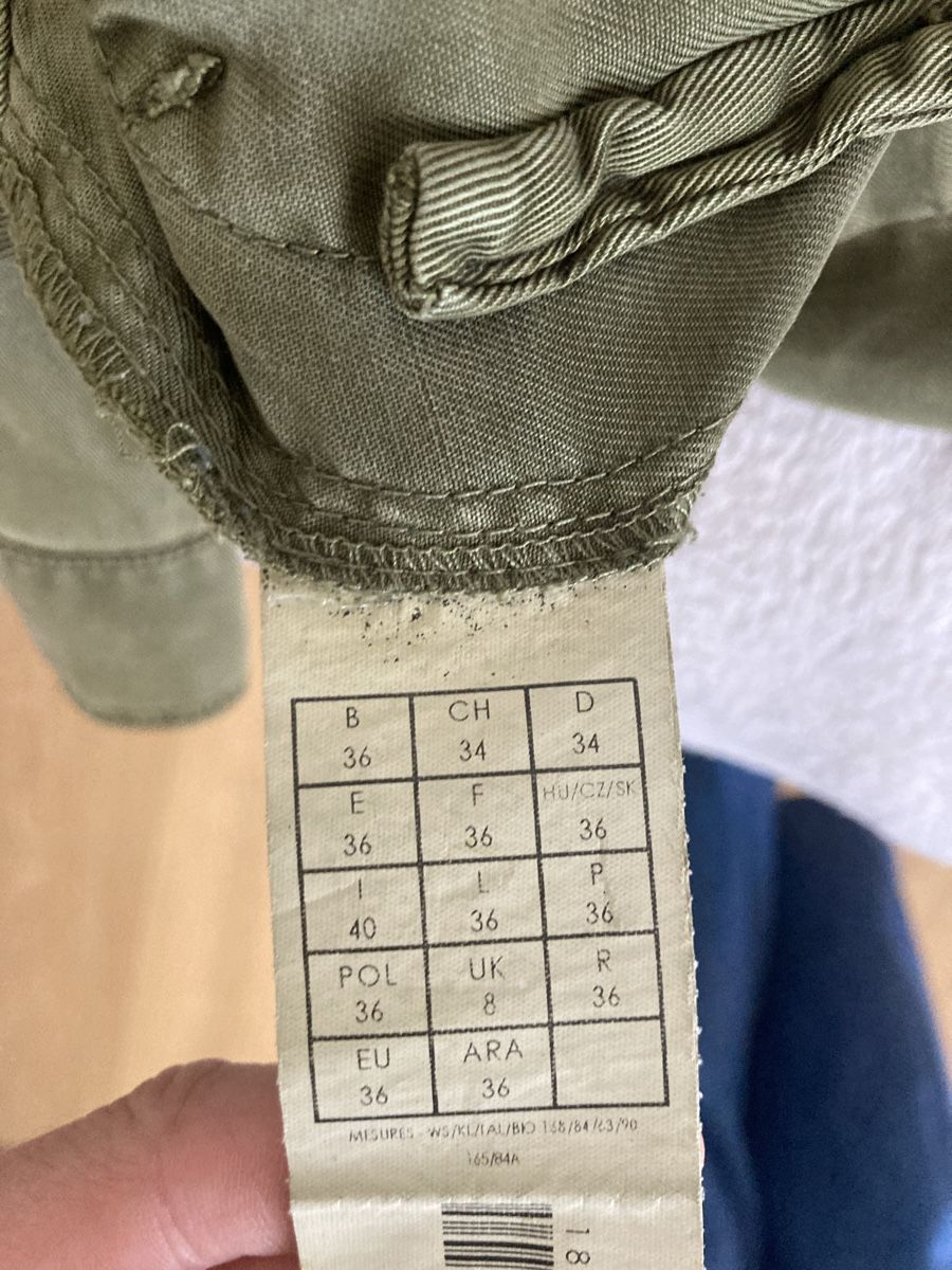 Promod Giacche: Frühlingsjacke olivegrün – Usato da St. Niklausen LU venduto da sterala 3