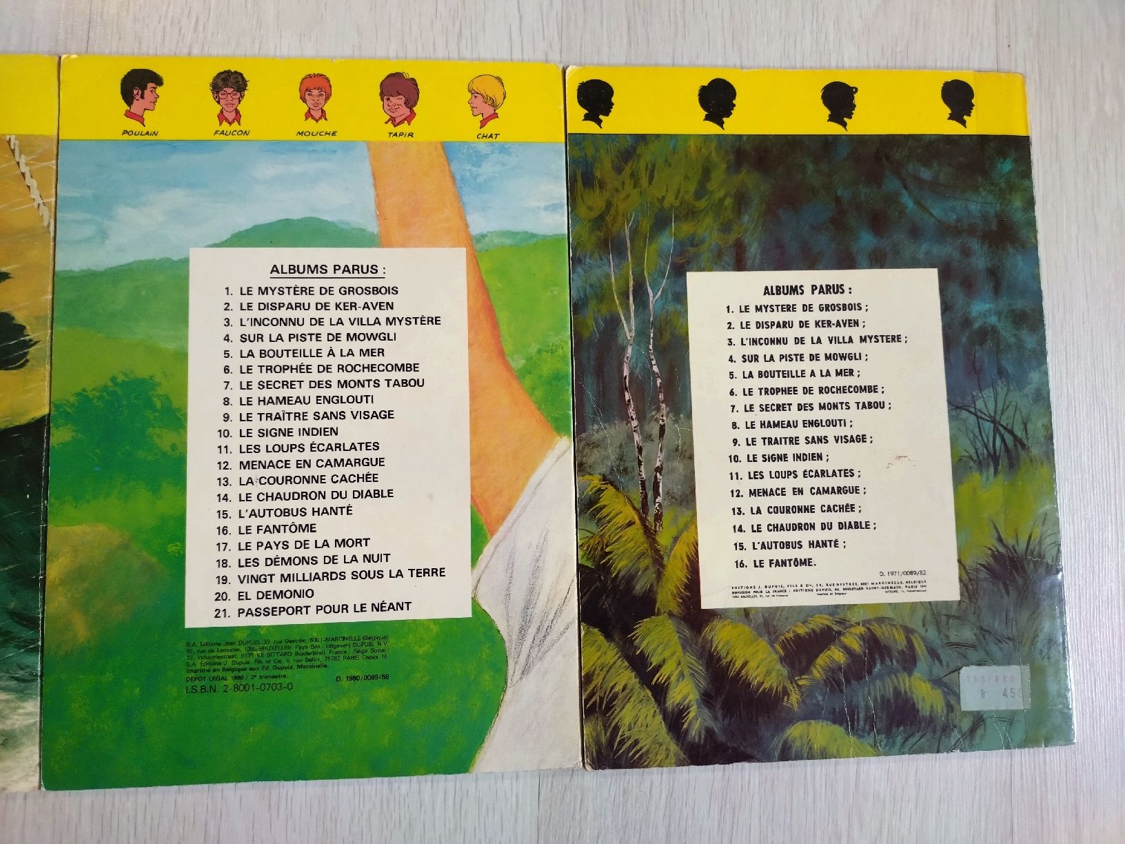Fumetti: 4 BD Patrouille des Castors dont EO  – Usato da Farvagny-le-Grand venduto da LaCaverne 5