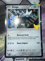 Pokemon Karte Dialga Celebrations 103/128 Holo Zustand gut