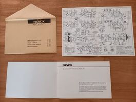 Revox G36 Original Bedienungsanleitung Deutsch mit Schaltpla