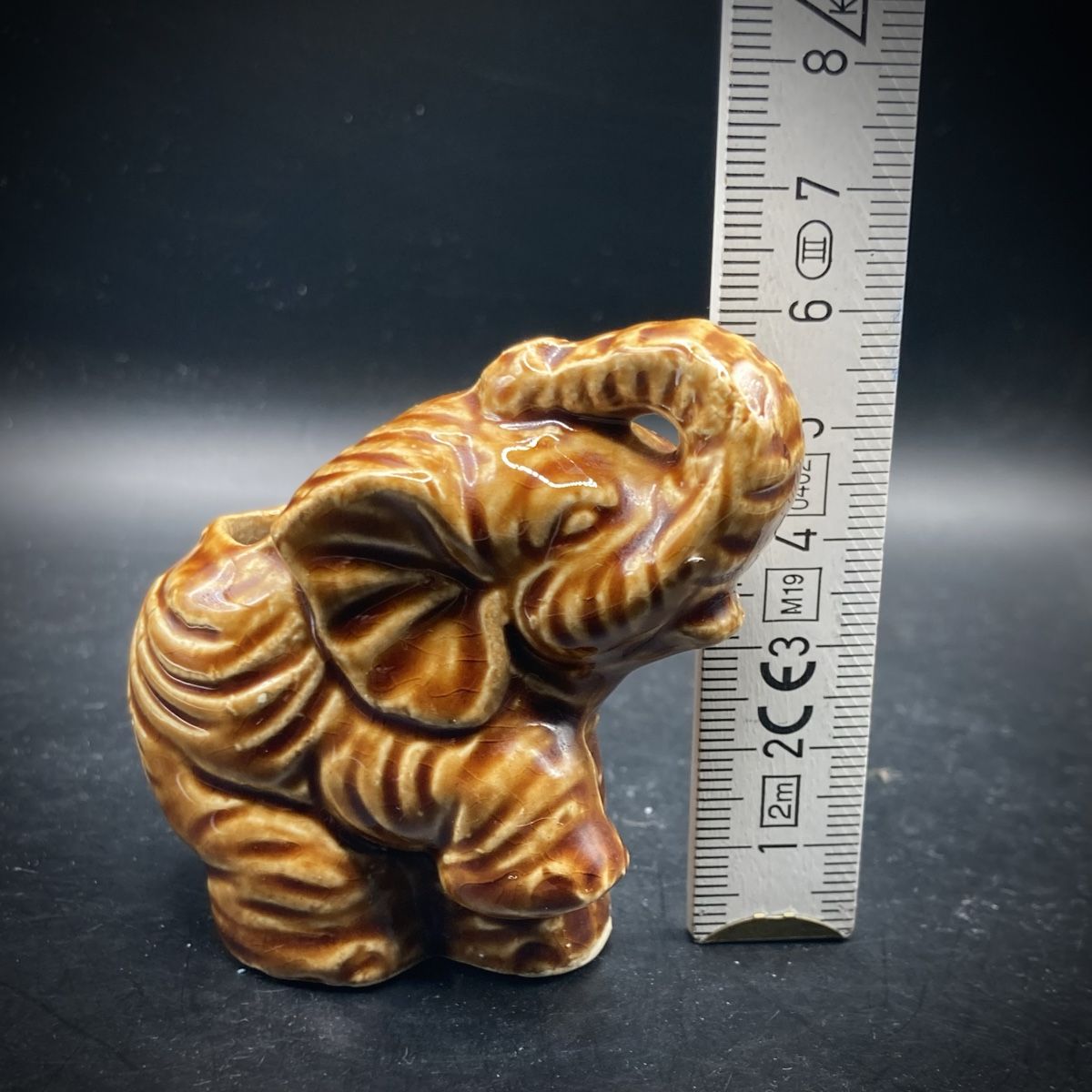 Contenitori & Simili: Keramik Elefant braun, Zahnstocherhalter – Usato da Vinelz venduto da Viewfinder84 6