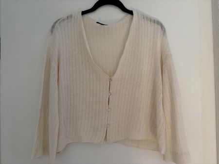 Weite Trickjacke von Massimo Dutti - Gr. XS